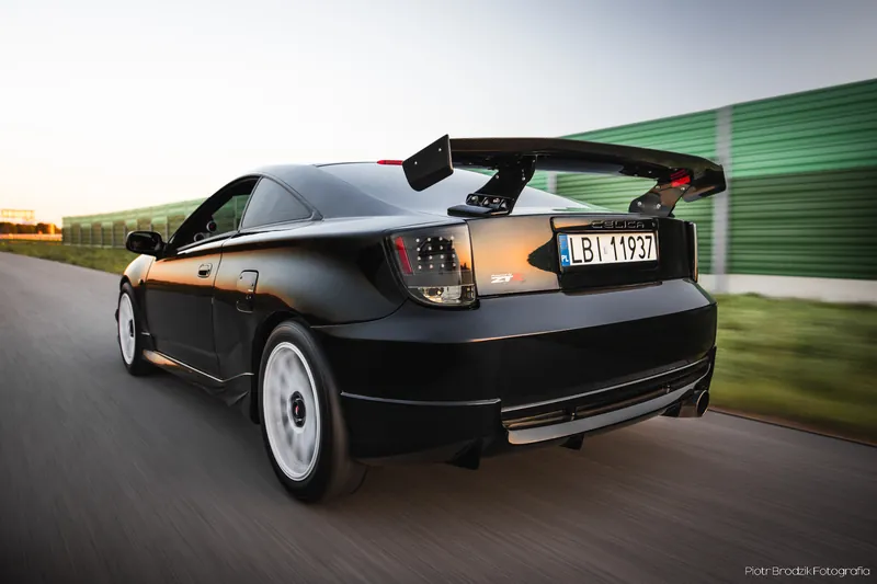 Toyota Celica T23 — front three-quarter view